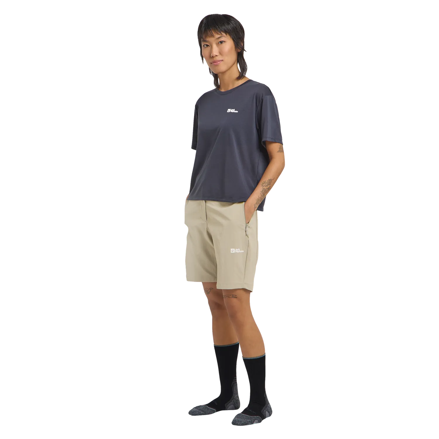 Jack Wolfskin Hike Merino Sock chaussette rando laine