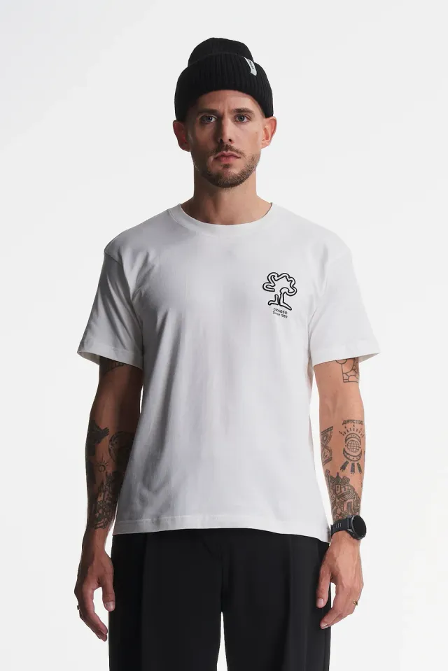 Orage Alpine R50301 t-shirt unisexe blanc coton