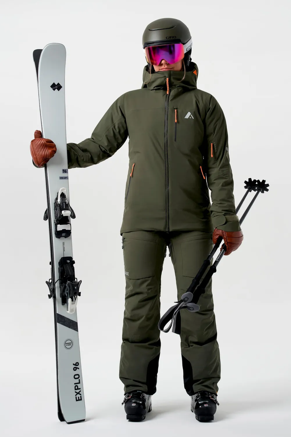 Orage Nina Hybrid veste ski femme V108 imperméable