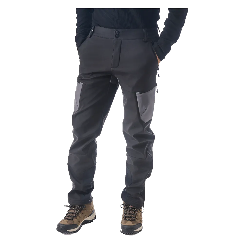Lhotse Lars pantalon softshell noir polaire