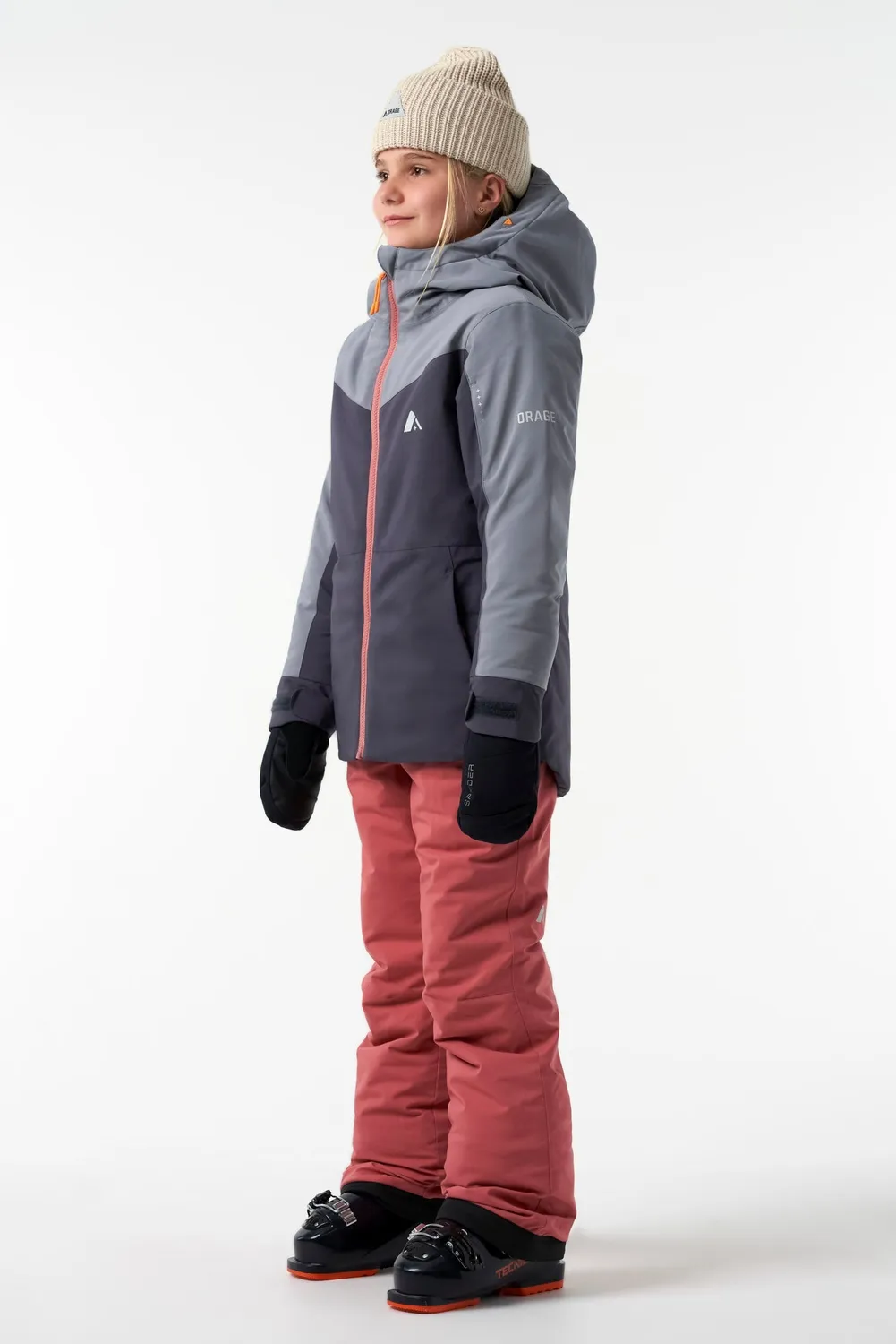 Orage Bromont veste ski fille B157 isolée
