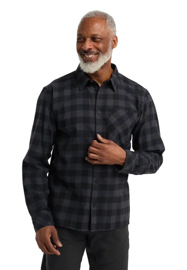 Jack Wolfskin Lite Flannel Shirt M chemise homme carreaux