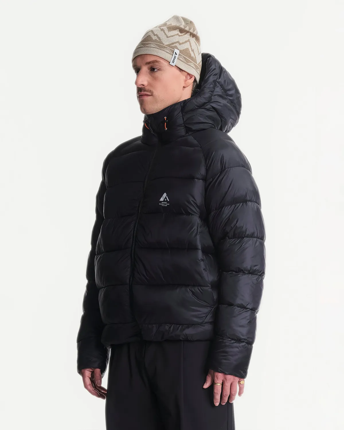 Orage Polar Down doudoune homme capuche