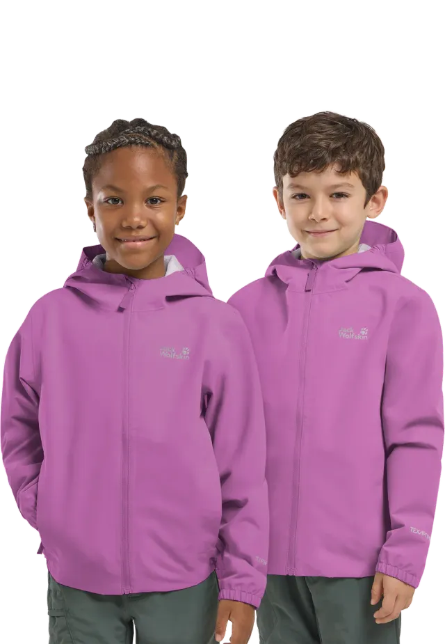 Jack Wolfskin Flaze Jacket veste pluie enfant légère