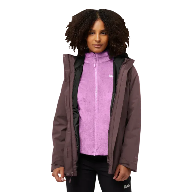 Jack Wolfskin Rotwand 3in1 veste femme d’hiver