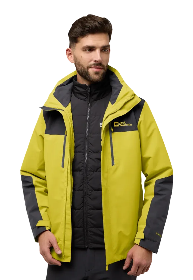 Jack Wolfskin Jasper 3in1 veste homme imperméable