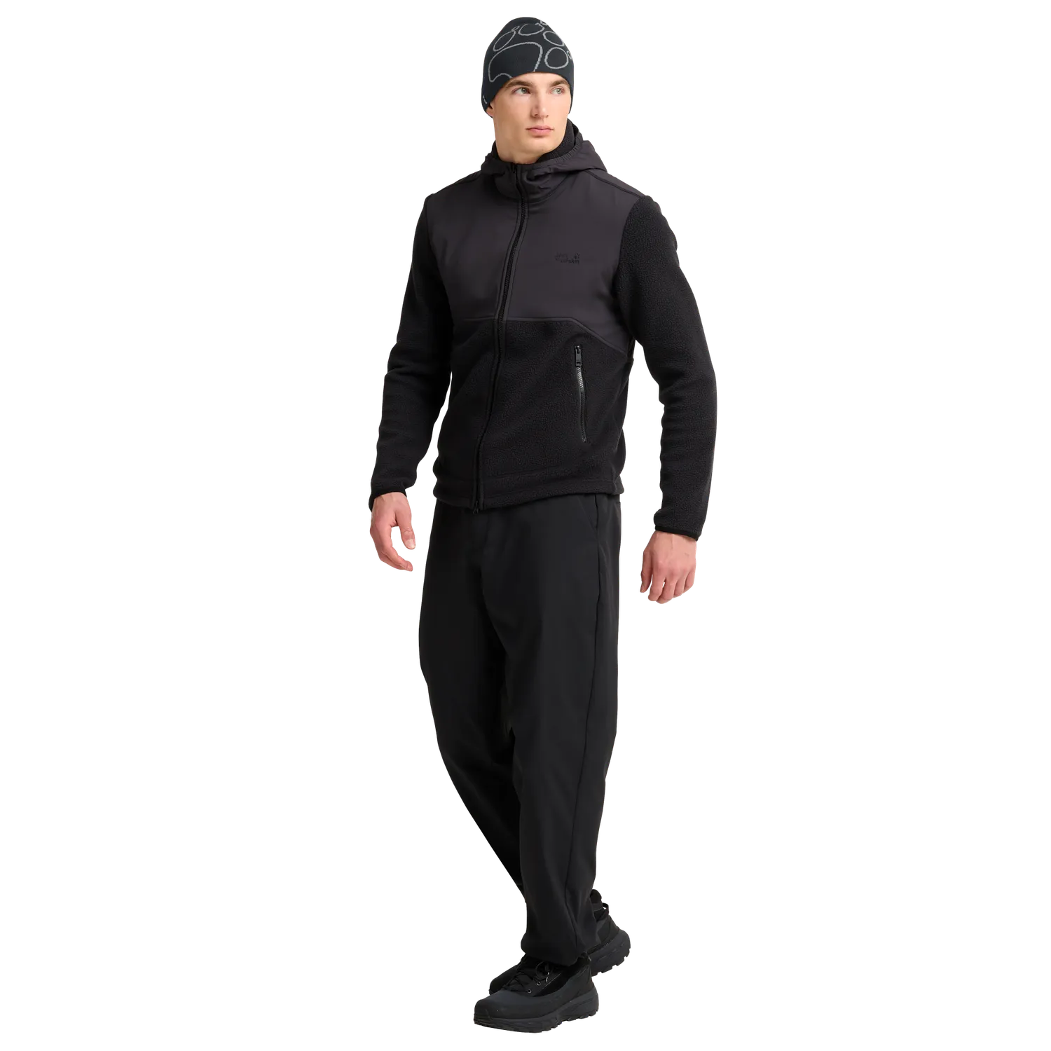 Jack Wolfskin Paw Beanie bonnet chaud unisexe patte