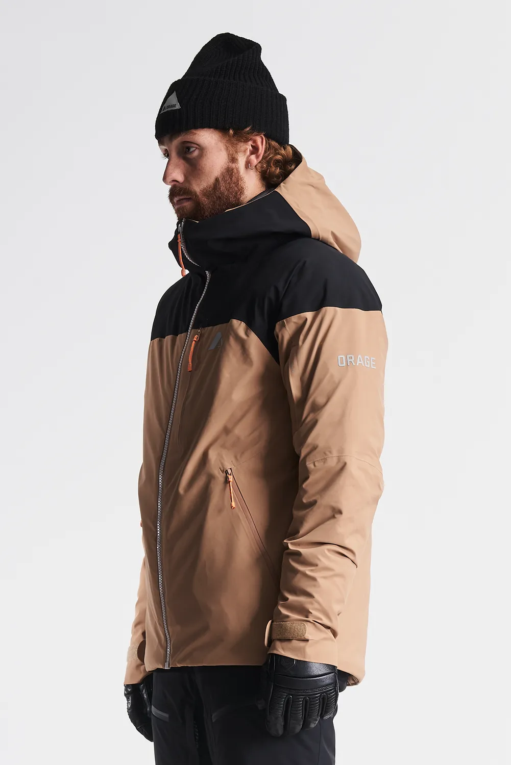 Orage Miller Hybrid veste isolante homme noir synthétique