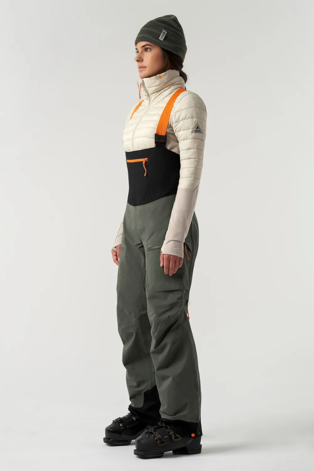 Orage MTN-X Cliff 3L salopette ski femme boréal imperméable