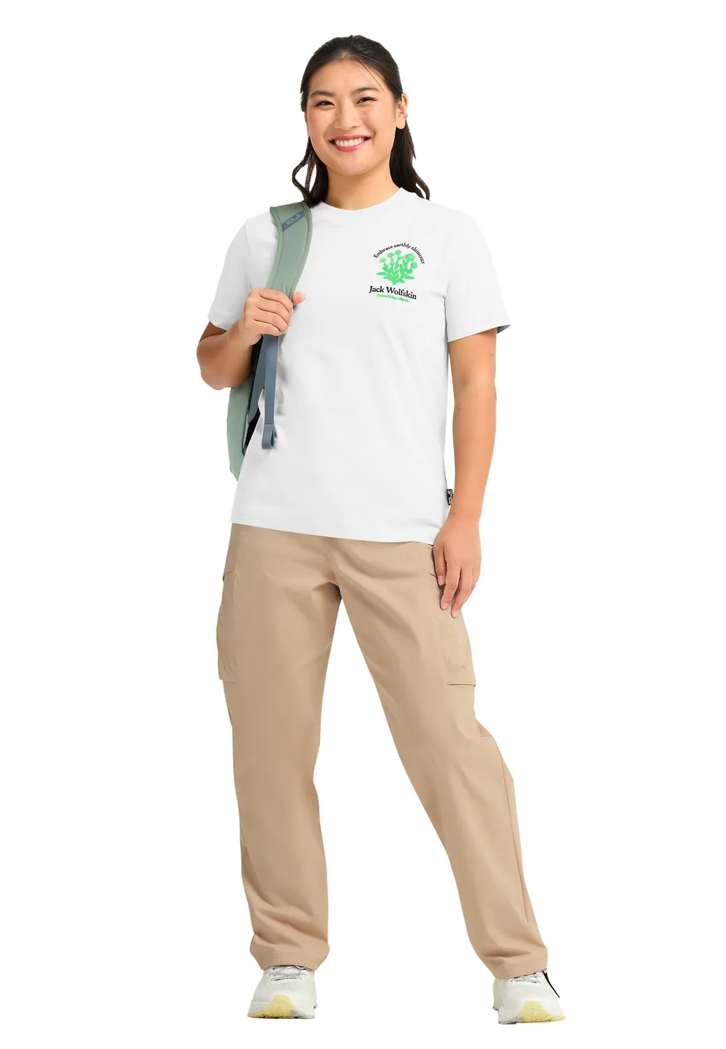 Jack Wolfskin Carefree T W t-shirt femme coton