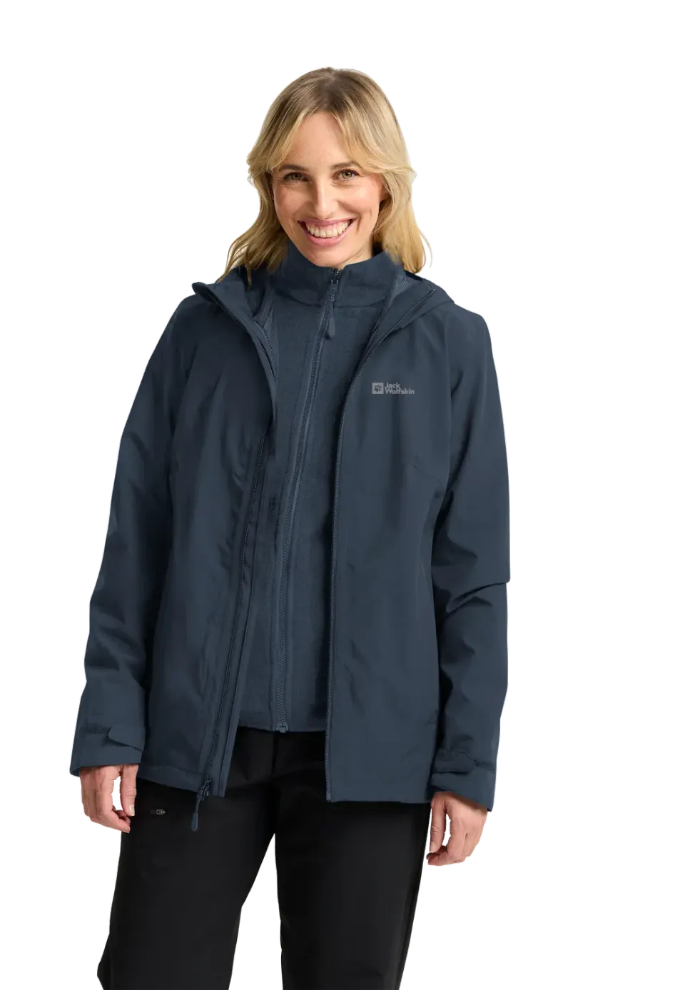 Jack Wolfskin Moonrise 3in1 JKT W veste femme 3-en-1 imperméable
