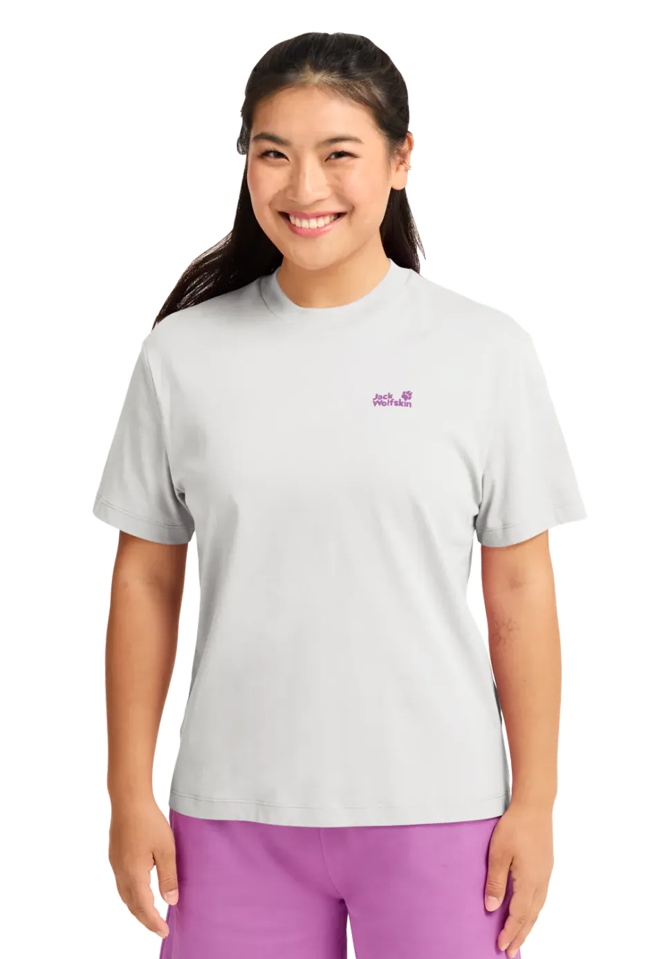Jack Wolfskin Celebrate the Paw t-shirt femme coton