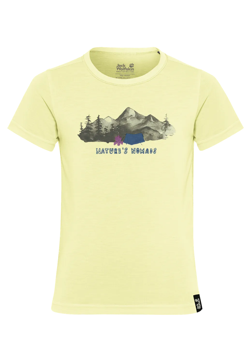 Jack Wolfskin Hiking Graphic T Kids tee-shirt enfant séchage rapide