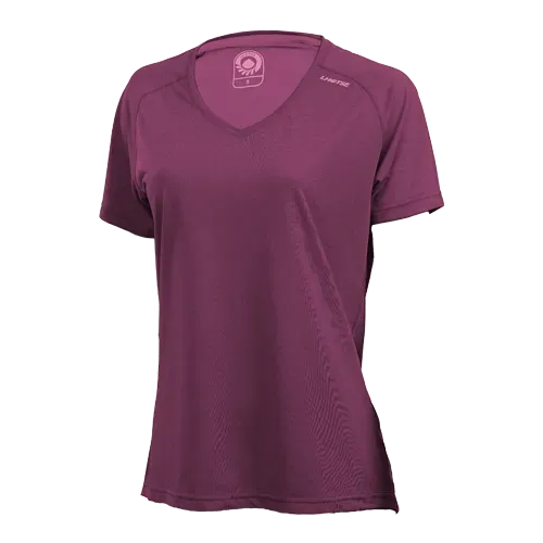 Lhotse Vaiana T-shirt Fuchsia anti-odeur femme