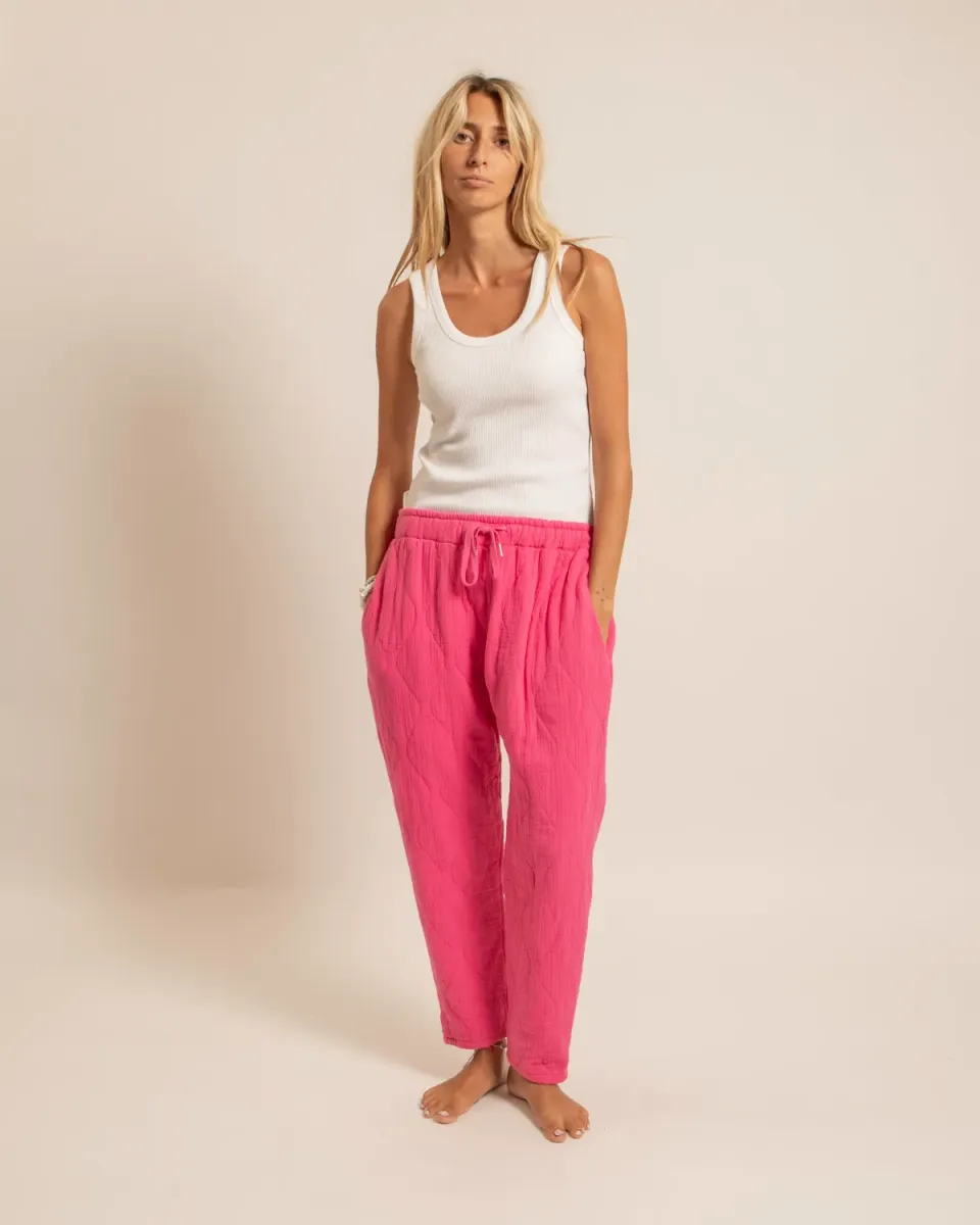 AOKYANOS Boston Fushia pantalon coton taille unique