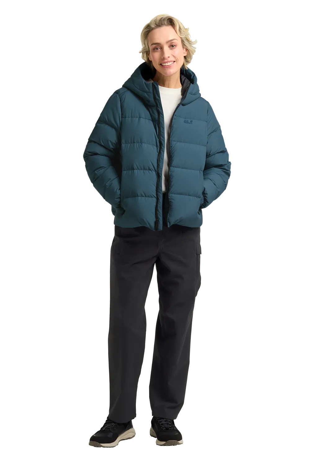 Jack Wolfskin Frozen Palace JKT doudoune femme duvet capuche