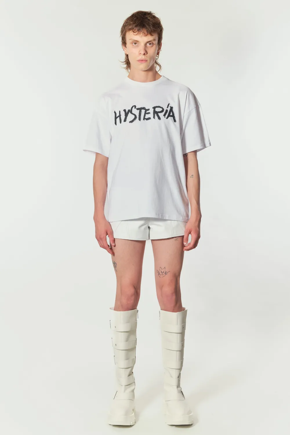 JEANNE FRIOT Hysteria Tee t-shirt noir coton recyclé