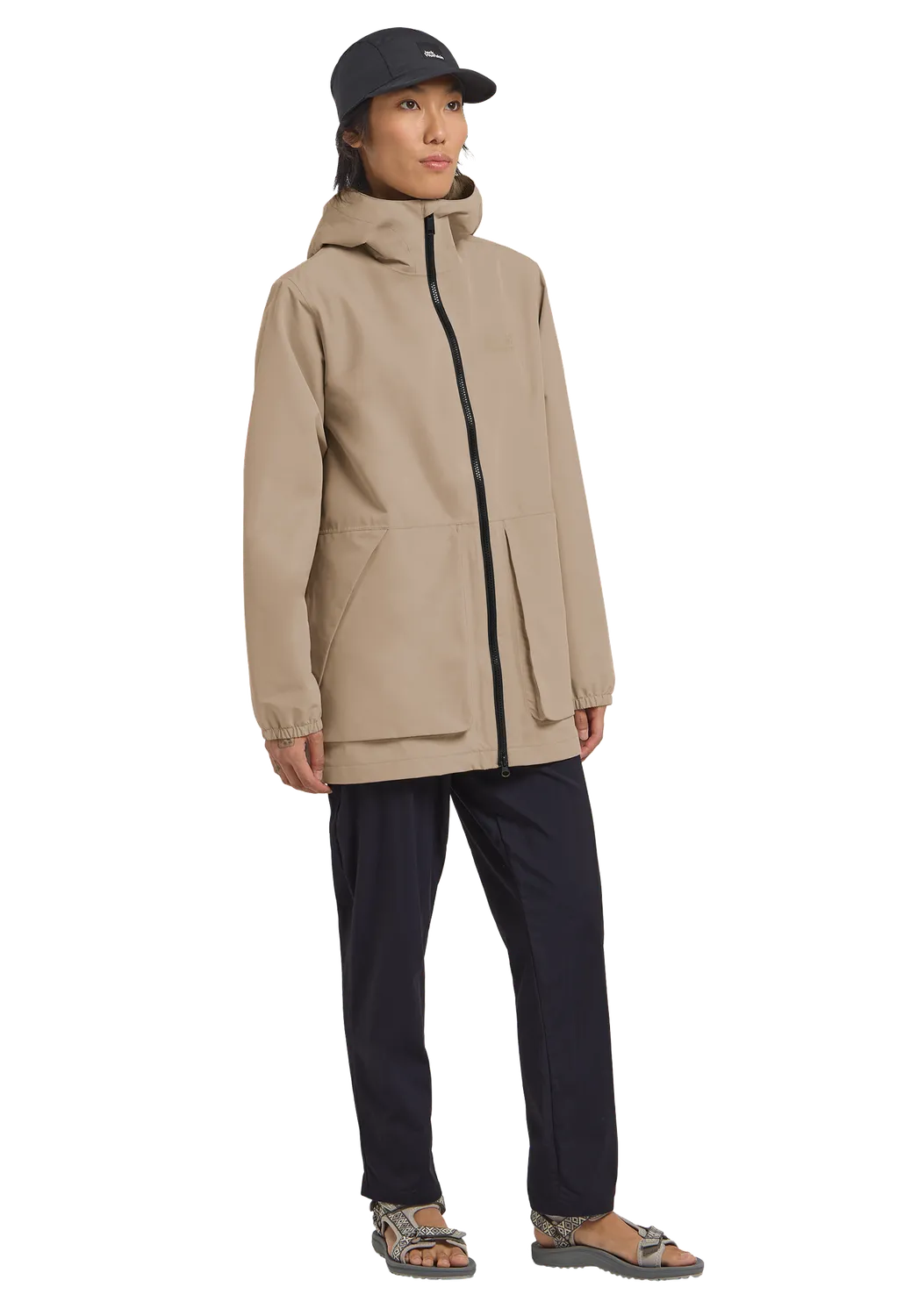 Jack Wolfskin Terraview 2L Parka W parka pluie femme longue