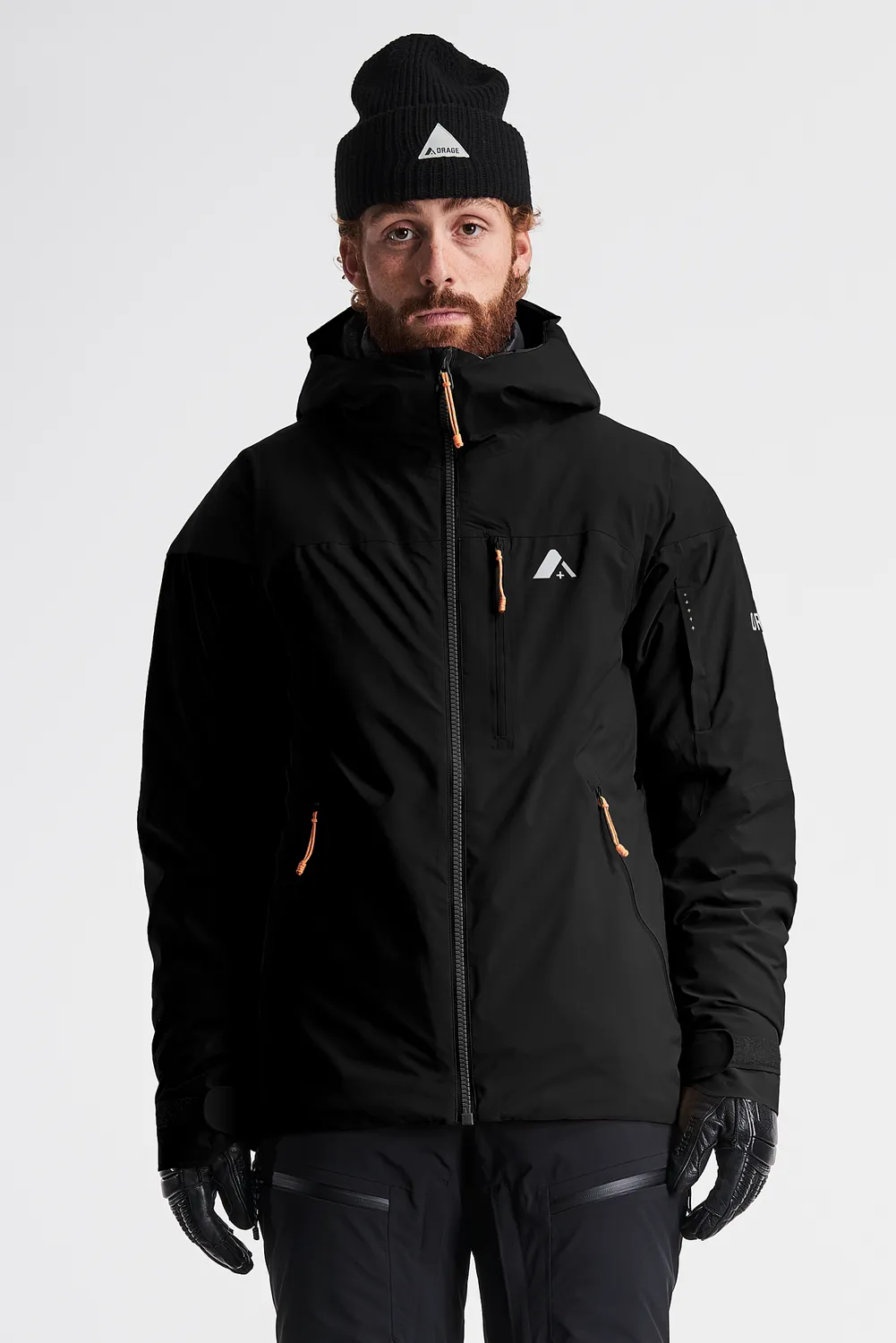Orage Miller Hybrid veste isolante homme noir synthétique