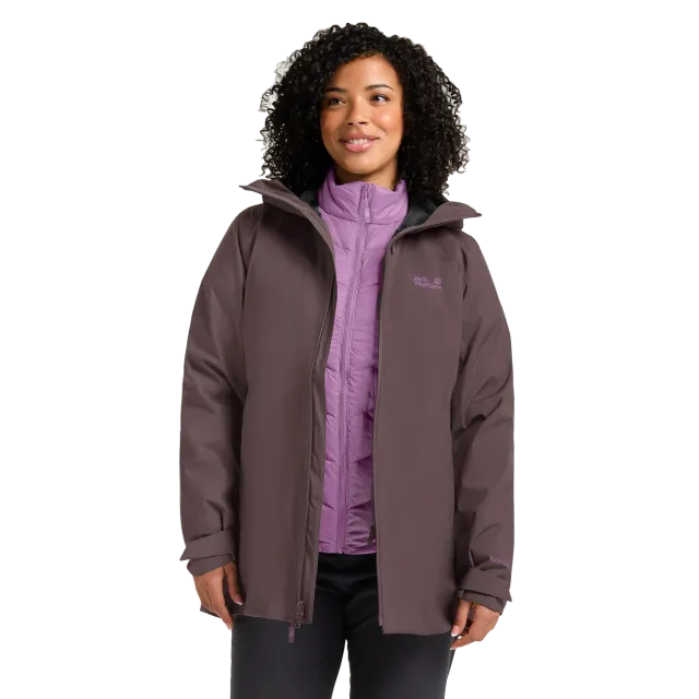Jack Wolfskin Icecape 3in1 Down Jkt W veste femme