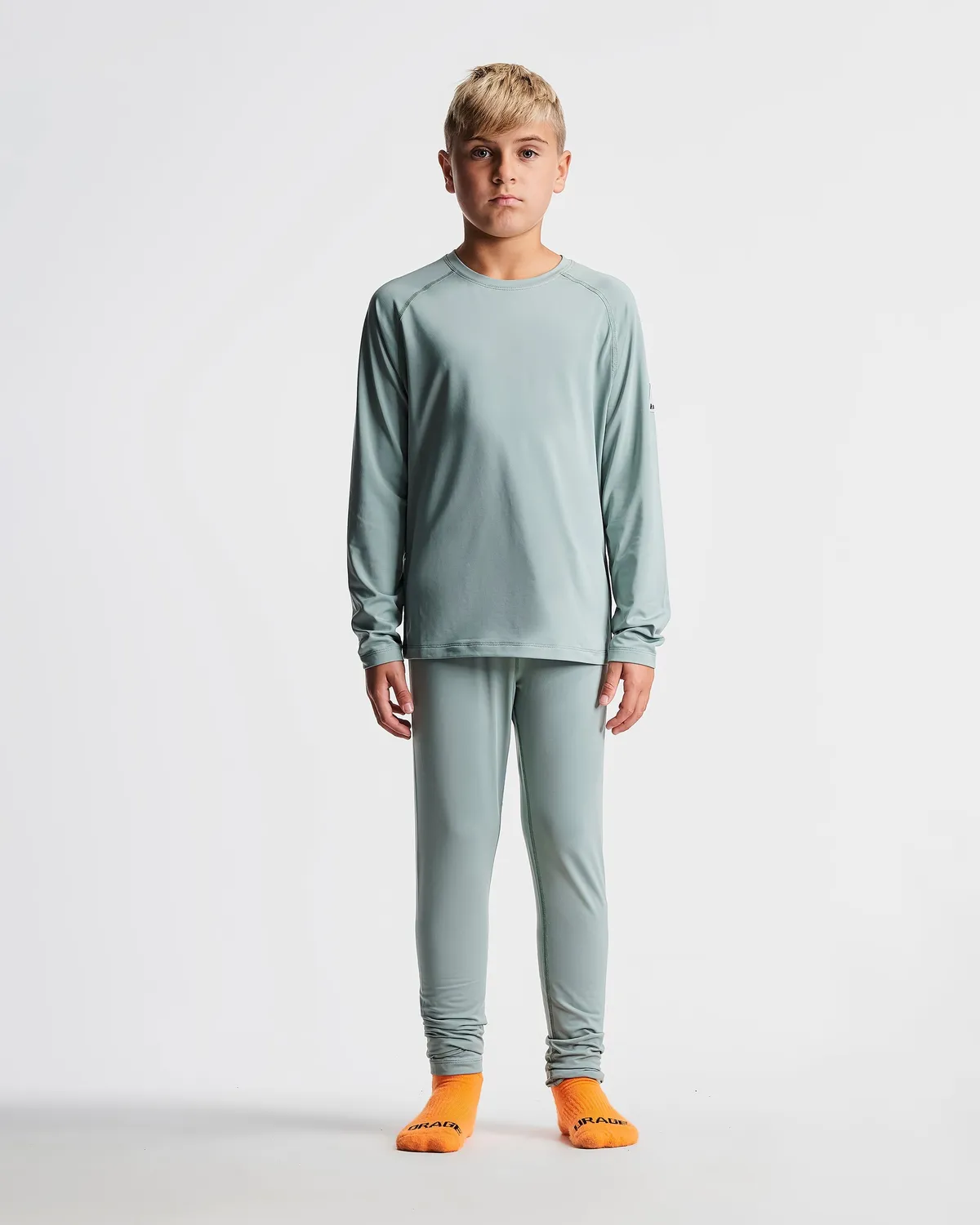 Orage Union sous-vêtement ski enfant noir stretch