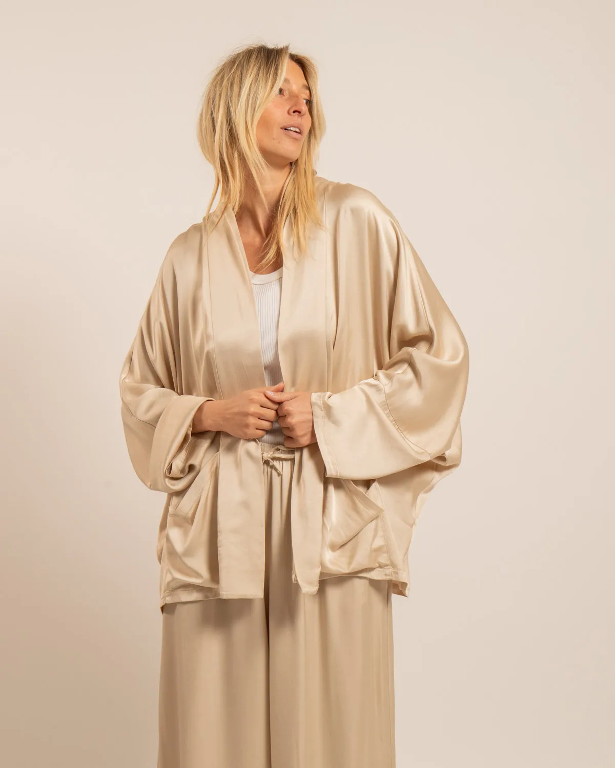 Aokyanos Chicago Sable Light kimono sable viscose
