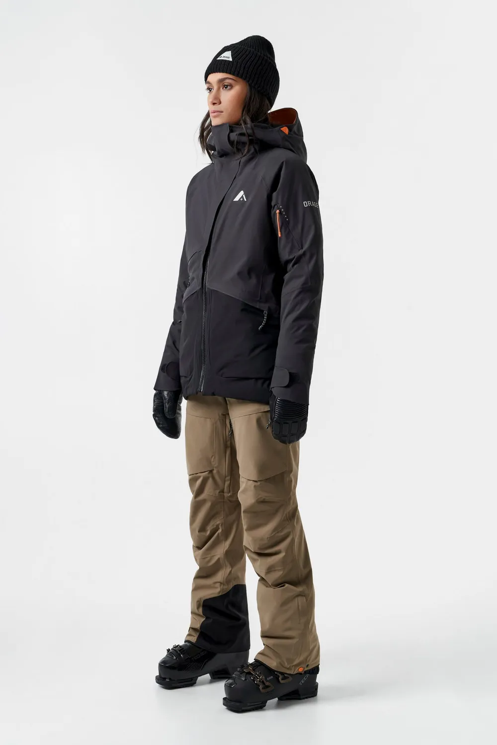 Orage Grace veste ski noire 100g femme