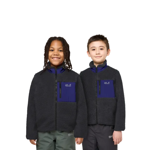 Jack Wolfskin Ice Curl veste polaire enfant chaude