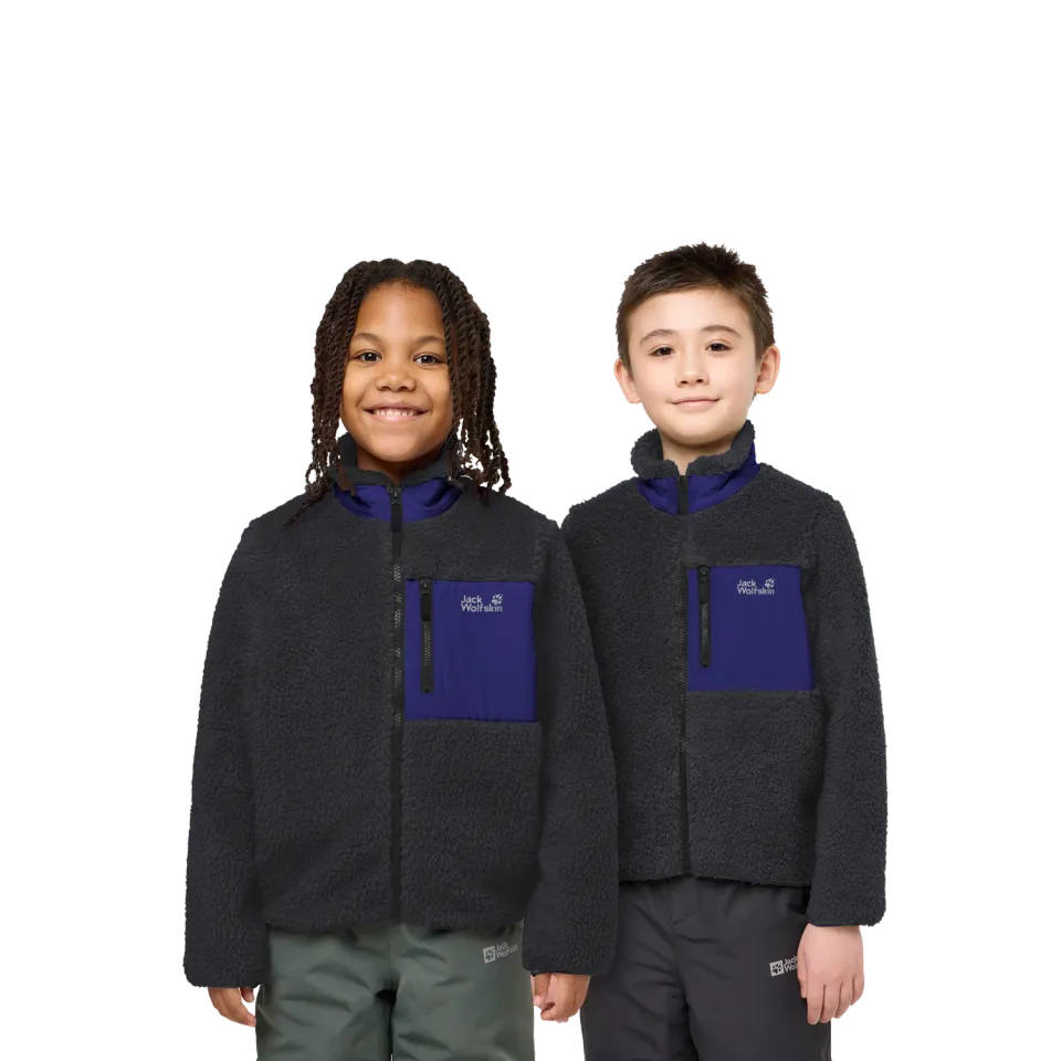 Jack Wolfskin Ice Curl veste polaire enfant chaude