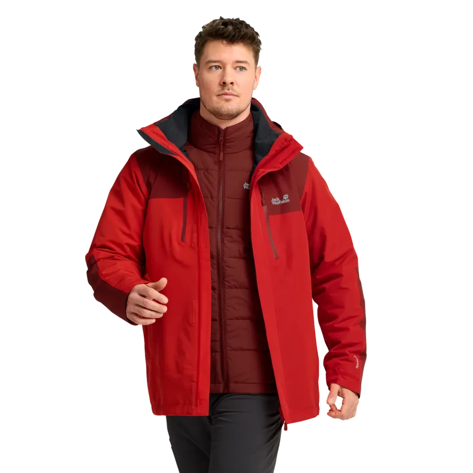 Jack Wolfskin Jasper Pro 3in1 Jkt M veste homme 3-en-1 imperméable