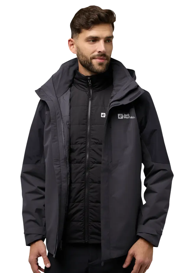 Jack Wolfskin Romberg 3in1 Jkt M veste 3-en-1 imperméable