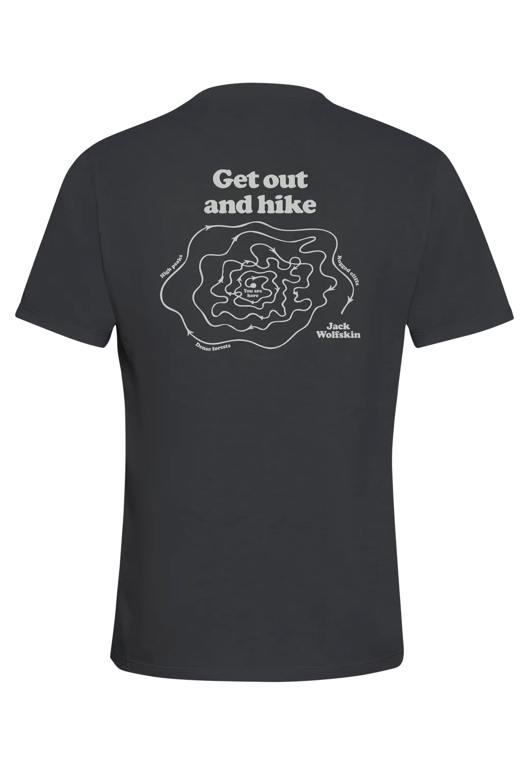 Jack Wolfskin Vonnan Graphic T M T-Shirt Homme Anti-Odeurs