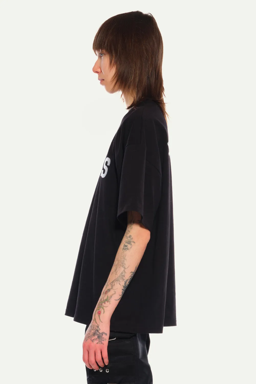 Jeanne Friot Visions tee oversize imprimé noir