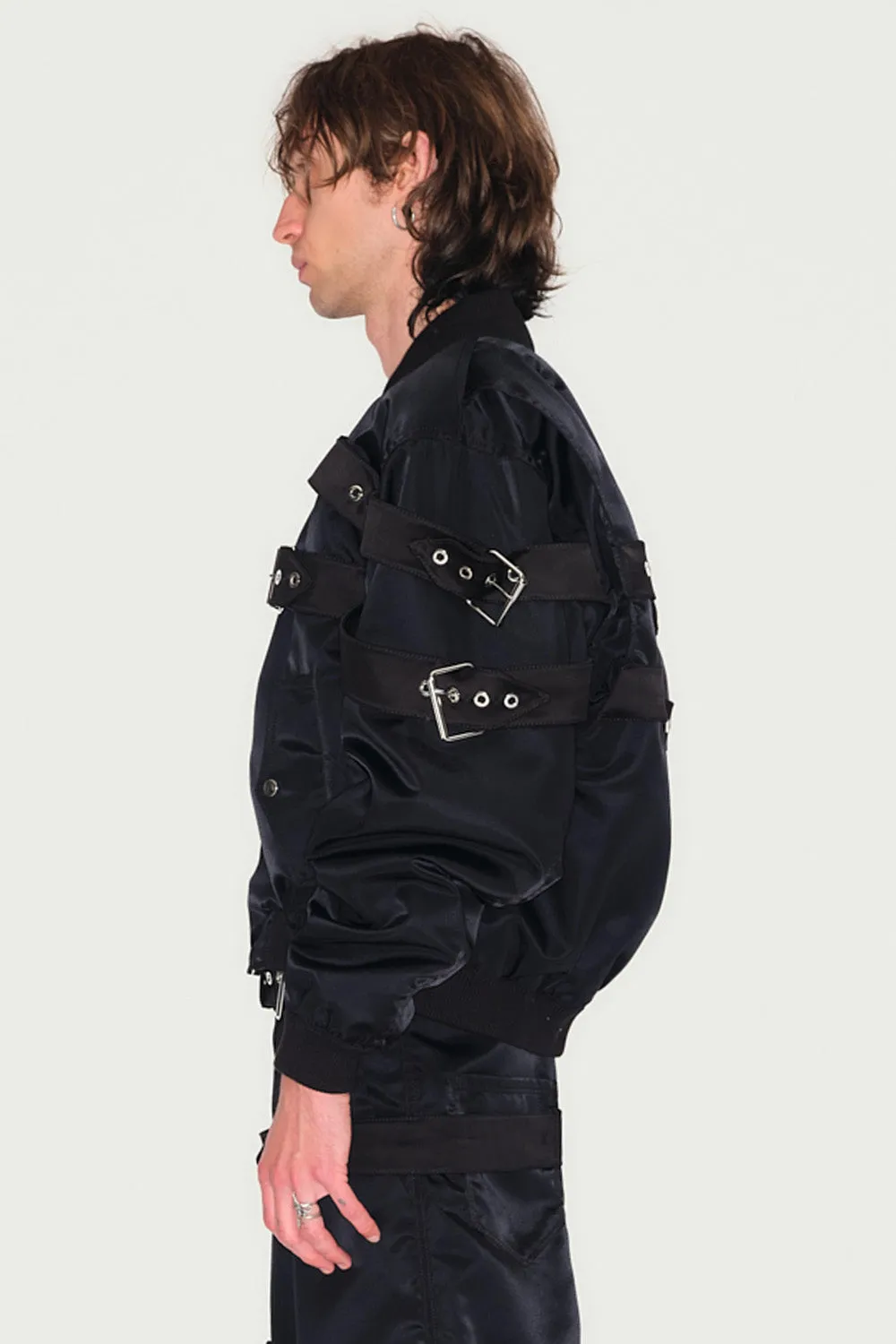 Jeanne Friot Alex Bombers veste noire matelassée déperlante