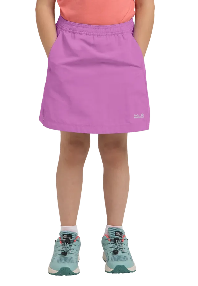 Jack Wolfskin Sun Skort jupe-short fille anti-odeurs élastique
