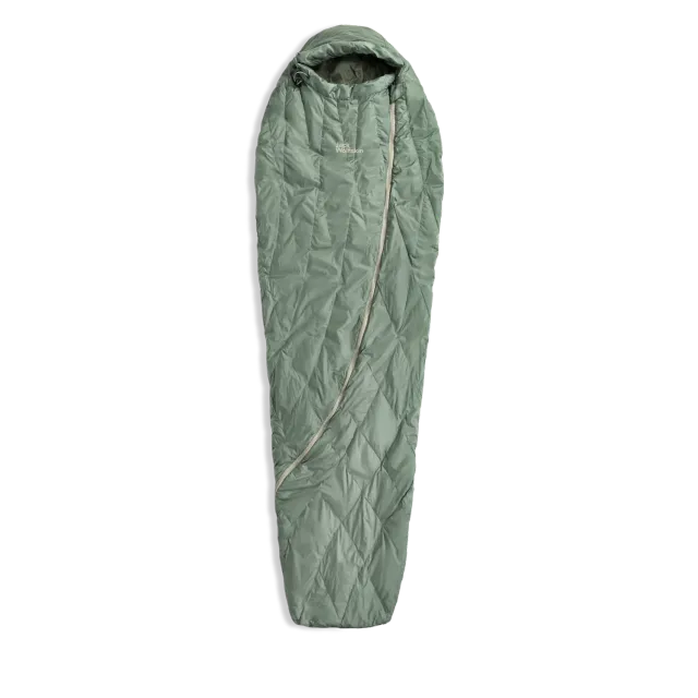 Jack Wolfskin Athmos Down +5 195CM sac de couchage duvet gauche