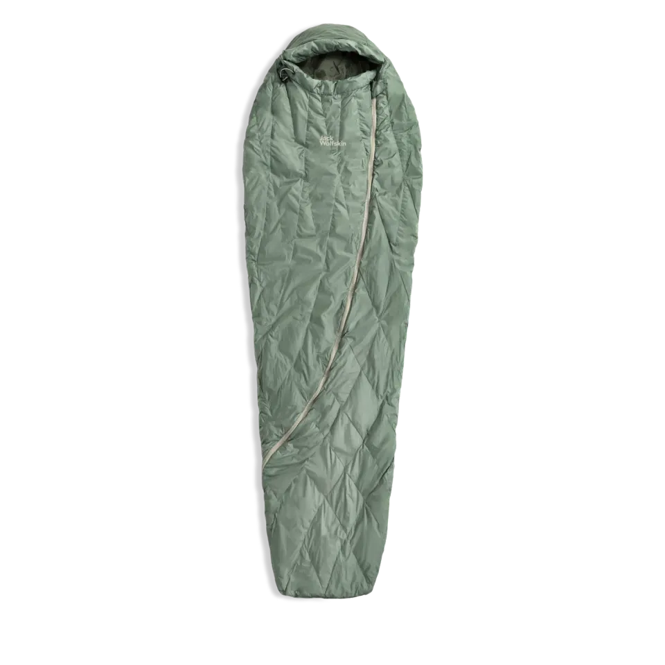 Jack Wolfskin Athmos Down +5 195CM sac de couchage duvet gauche