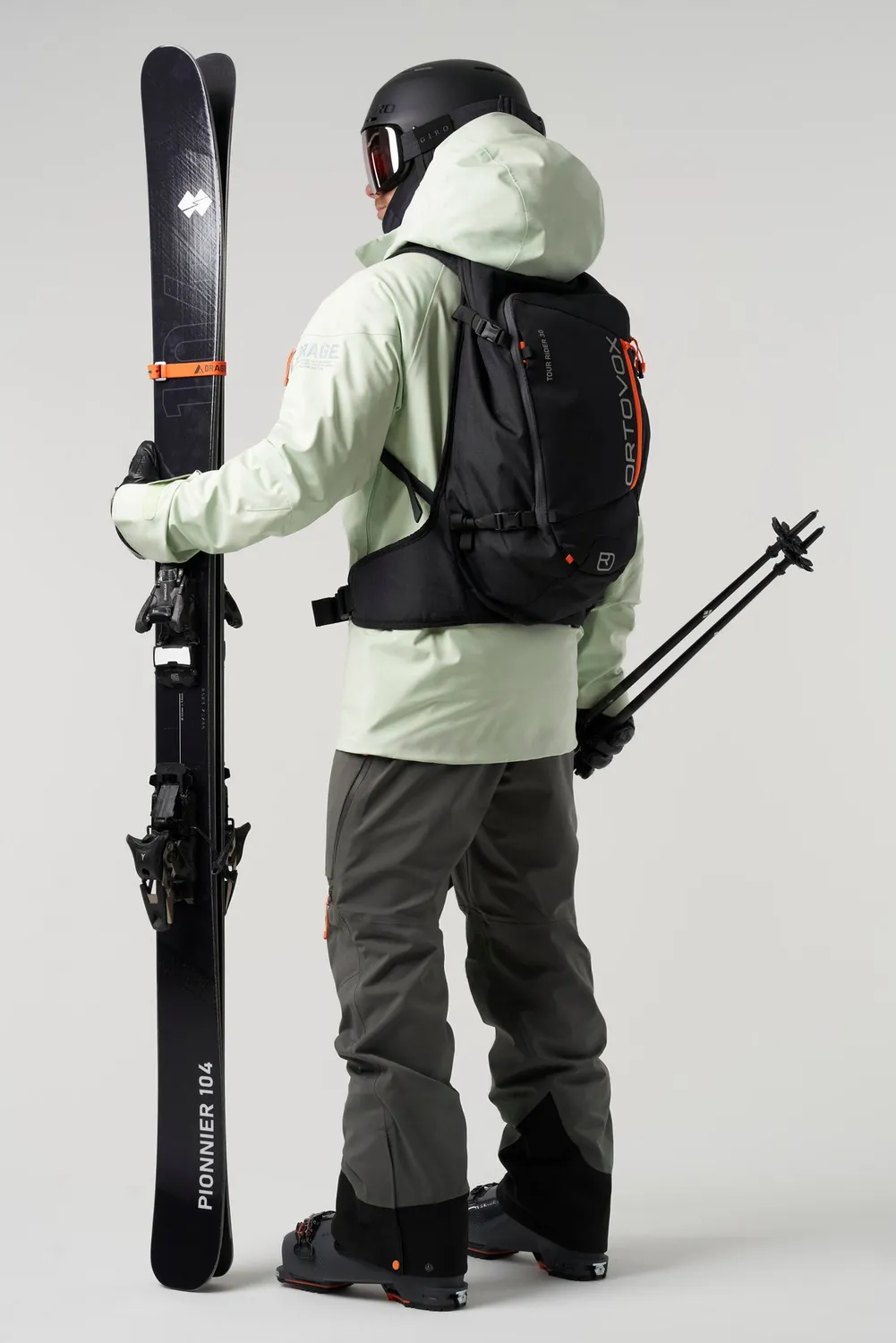 Orage MTN-X Spurr 3L veste imperméable homme Lichen