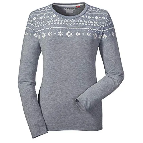 Schöffel Bordeaux 1 haut femme manches longues