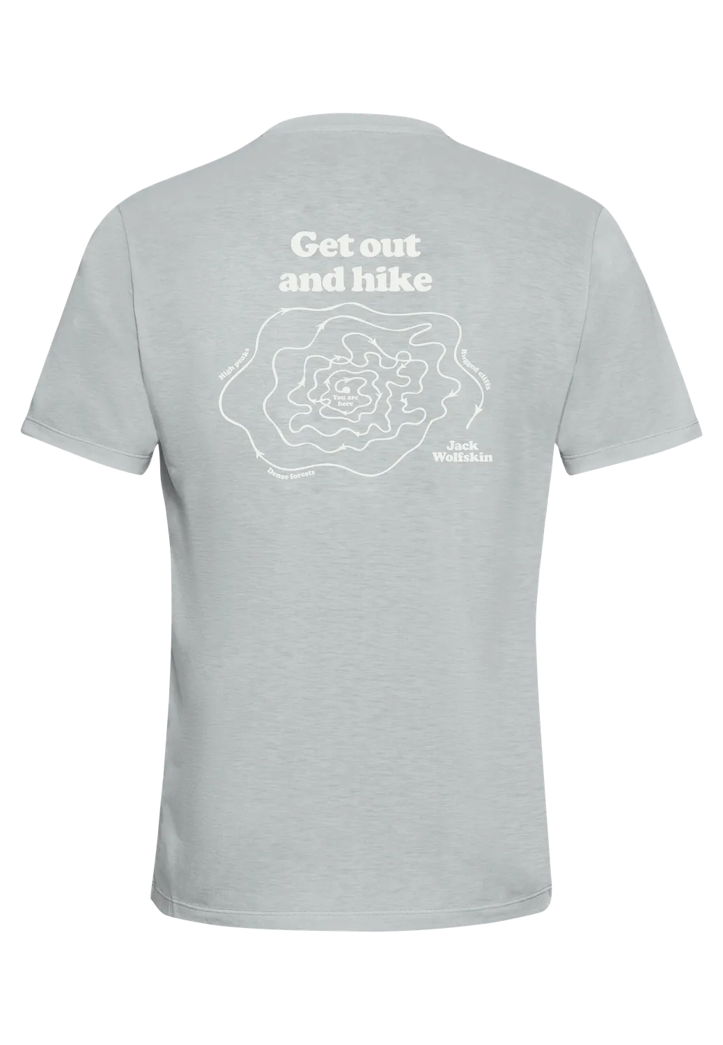 Jack Wolfskin Vonnan Graphic T M t-shirt homme coton doux