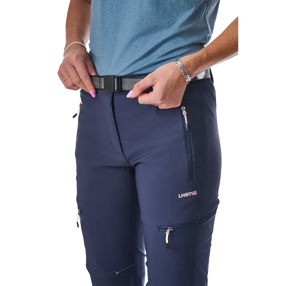 Lhotse Youlia pantalon softshell navy blue stretch