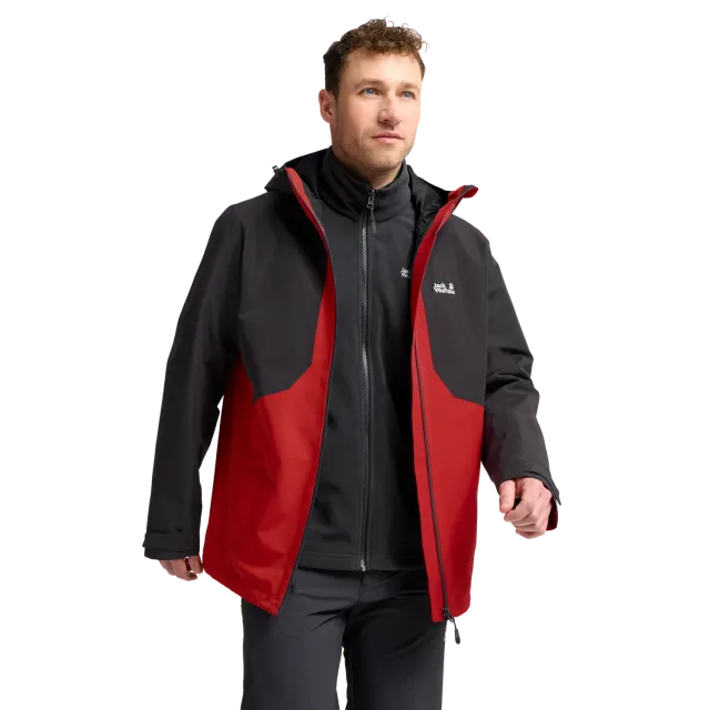 Jack Wolfskin Stonetrail 3in1 JKT M veste 3en1 imperméable