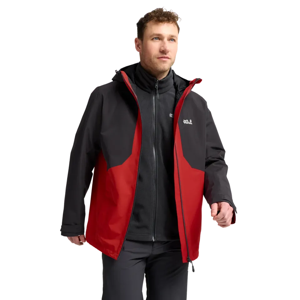 Jack Wolfskin Stonetrail 3in1 JKT M veste 3en1 imperméable