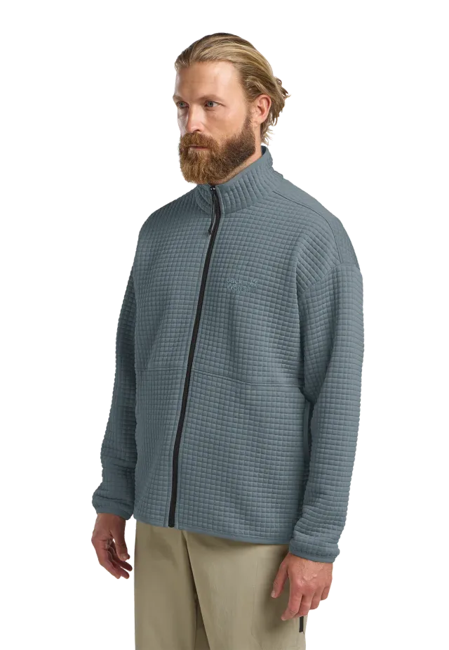 Jack Wolfskin Mogari FZ M veste polaire homme gaufrée