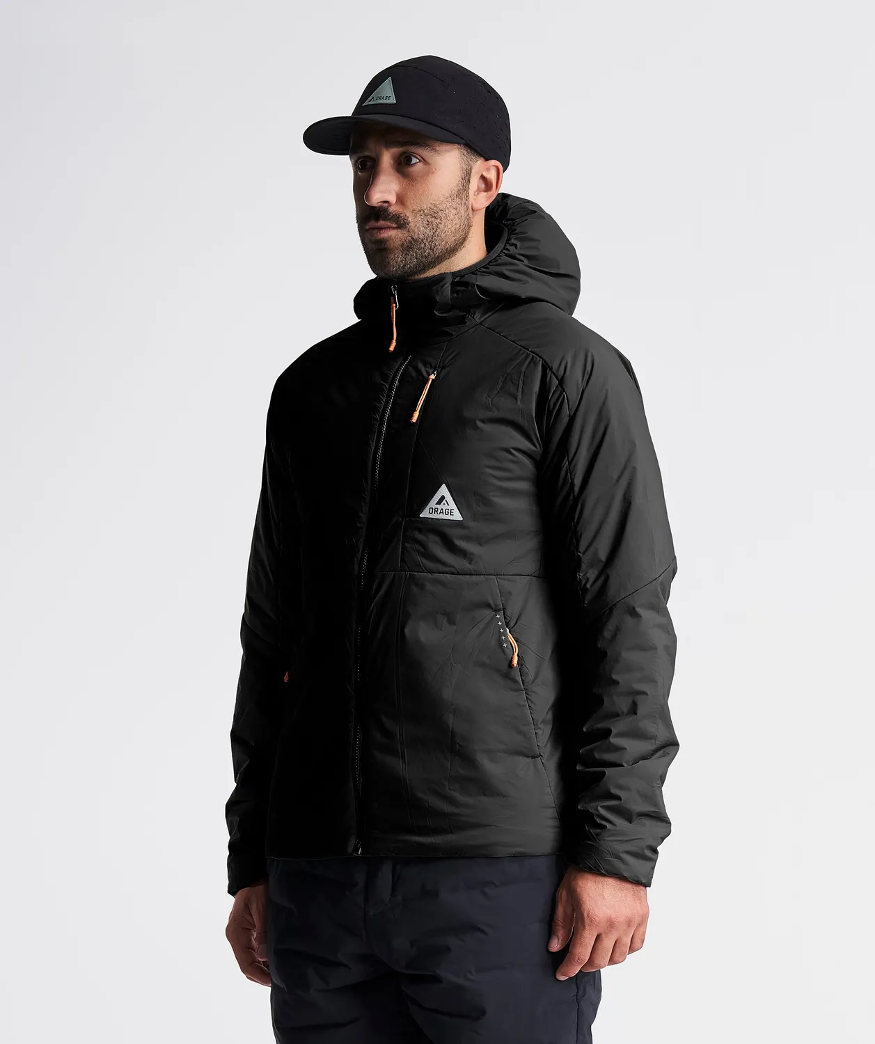 Orage Spine Hoodie veste homme noir stretch chaud
