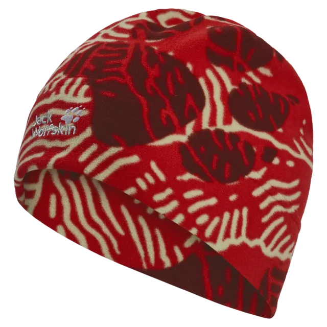 JACK WOLFSKIN REAL STUFF PRINT BEANIE bonnet imprimé