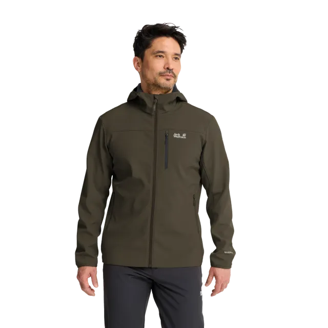Jack Wolfskin Wild Winds Hooded veste homme coupe-vent