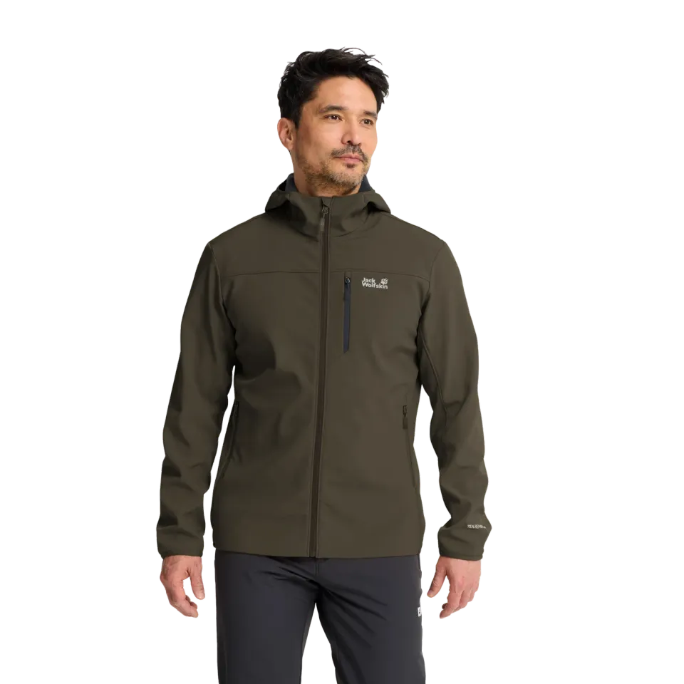 Jack Wolfskin Wild Winds Hooded veste homme coupe-vent