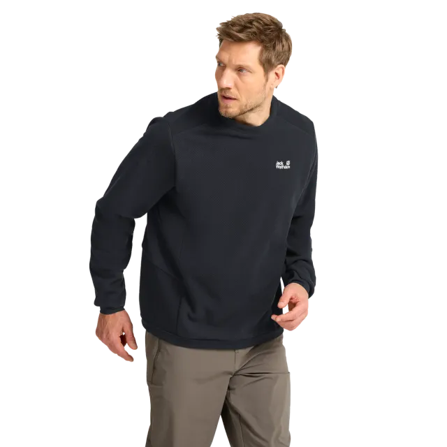Jack Wolfskin Cold Ridge Crewneck M pull polaire