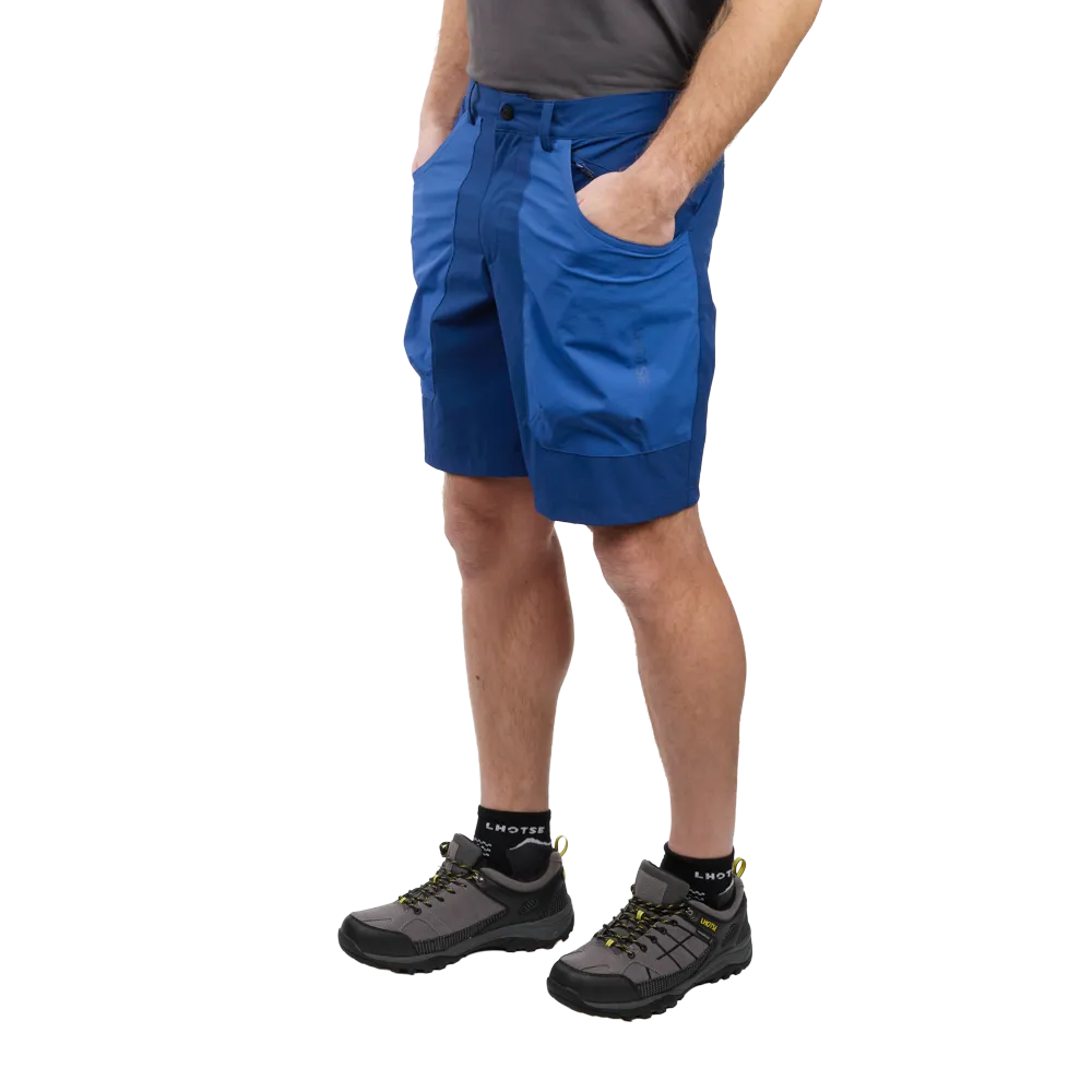 LHOTSE Salvo Navy short technique navy zippé
